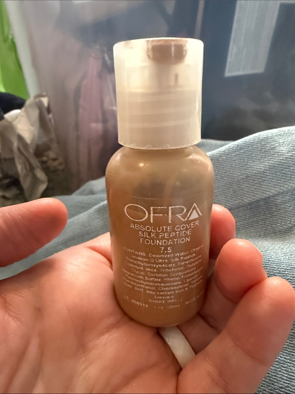 OFRA Absolute Cover Silk Peptide Foundation - Warm Beige 7.5